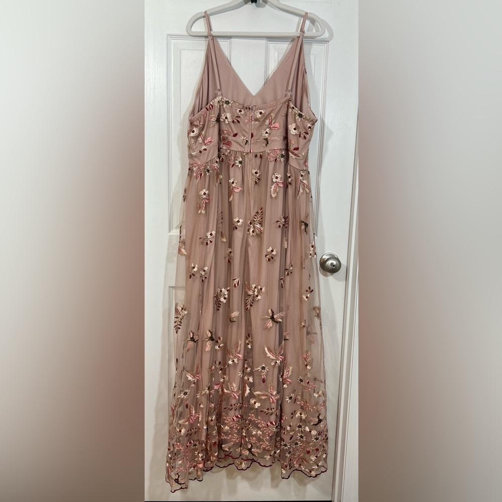NWOT Just Me Floral Maxi Dress - Picture 4 of 7